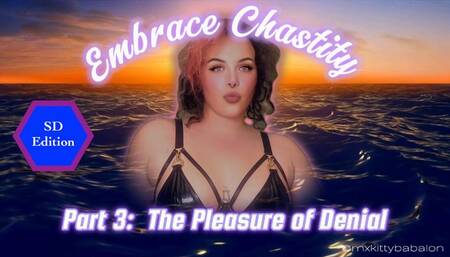 Embrace Chastity with Mx Kitty Babalon - Pt 3 The Pleasure of Denial SD | Mesmerize | FemDom |Mind Fuck