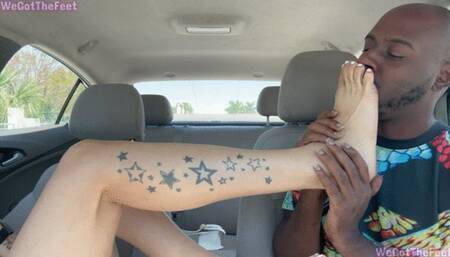 UBER MAN GETS A FOOTJOB VOL 16 PART 2