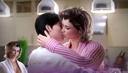 Kissing His Beautiful Sexy MILF Landlady Then She Shows Her Perfect MILF BBW Body - Apocalust Chapter 09 03 3D Porn Game