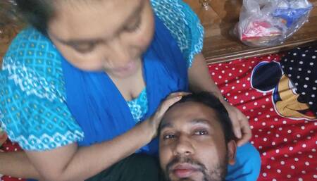 Bangladeshi Hot Sexy Figure Bhabhi with Her Naughty Boyfriend