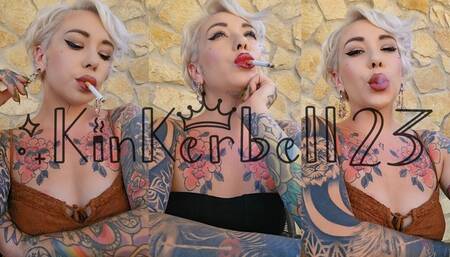 Classic outdoors chainsmoking with Kinkerbell23