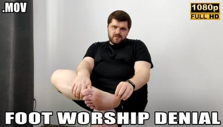 KingMarti: Foot Worship Denial With JOI - Full HD 1080p - MOV