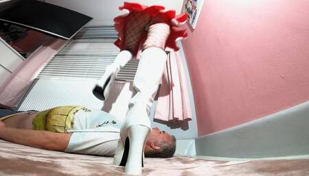 Danielle's Trampling Boots FLOOR CAM
