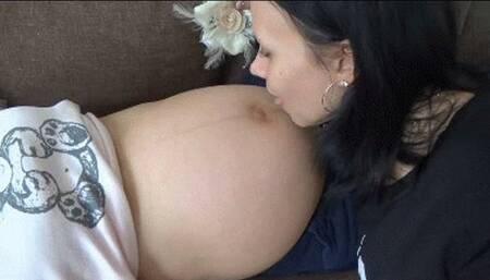 belly licked and tickled BK