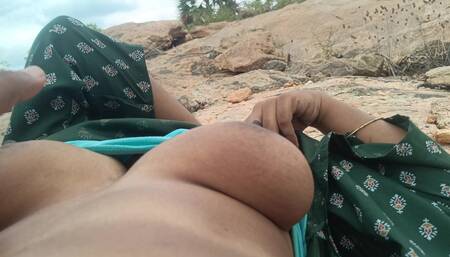 Tamil married women outdoor part 3