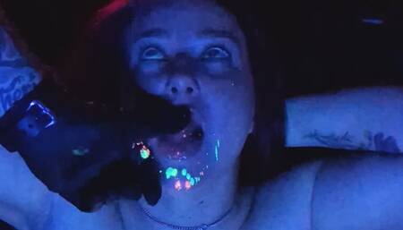 UV Wax Play - Breast and Mouth Wax