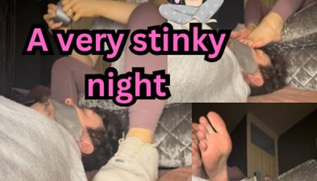 A very stinky night | Foot Smelling
