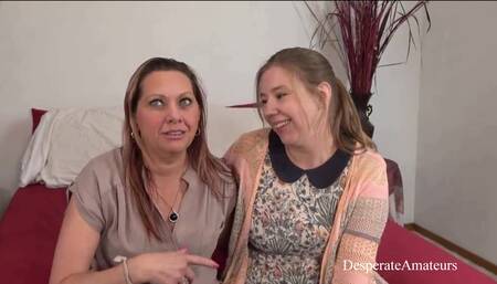 Desperate Amateurs Vicky Jen and Zia hot milf big tit gangbang group hard pounding action