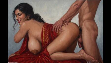 Desi bhabhi fucked by her friends gangbang