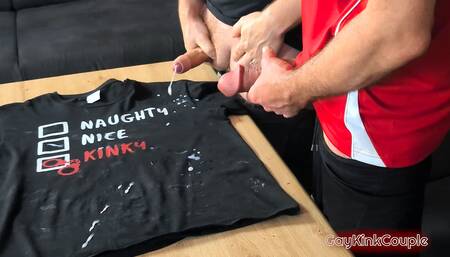 Cum Stained Shirt 4 Our Final Cumshots