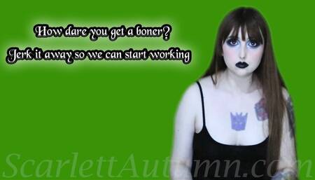 We can't work if you have a boner, jerk it away now! - MP4 HD 1080p