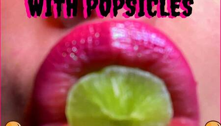 Dick Sucking Demonstration With Popsicles With BBW Goddess GodMina The Great Luciano 1920x1080 WMV