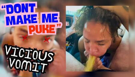 Light Skin Teen Projectile Puke | Filthy Face-Fuck