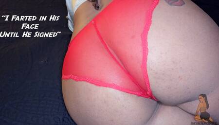 Fart Lease – Fart Gassed His Face In These Panties (Part 5)