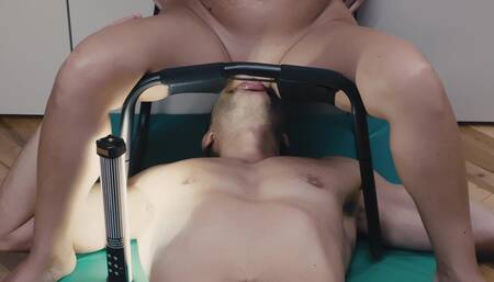 This Chair Is the Best Purchase Made. Lick My Pussy to Orgasm