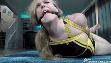 Roxxie Moth- Swimsuit Hogtie Tap Out