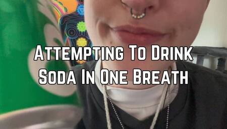 Phoenix Bates Chugging Soda And Burping 1080p - Burping - Drinking - Swallowing - Mouth Fetish