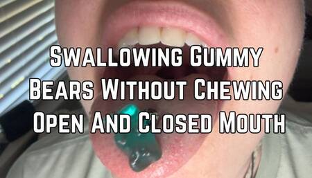 Phoenix Bates Swallows Gummy Bears Without Chewing 1080p - Candy - Mouth Fetish - Extreme Close Ups - Uvula Fetish - Tongue