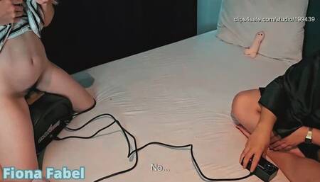 Edging my slave girl on her sybian