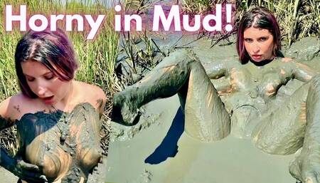 Rubbing My Nipples & Clit in Smelly Mud