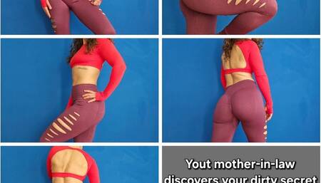 Your mother-in-law discovers your little secret and turns you into her slave