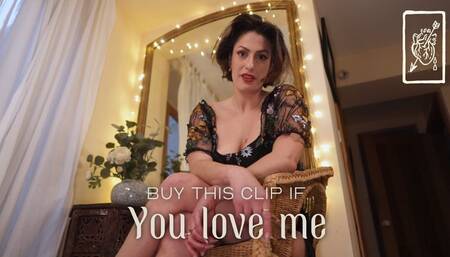 Buy This Clip If You Love Me