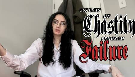 365 Days of Chastity Program Failure