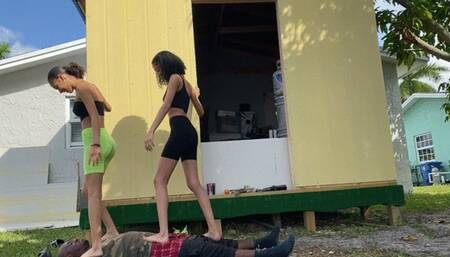 SIS LETS TRAMPLE HIM VOL 2 PART 2