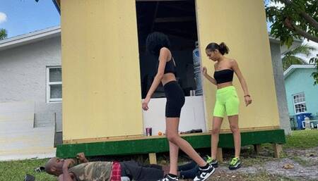 SIS LETS TRAMPLE HIM VOL 2 PART 1