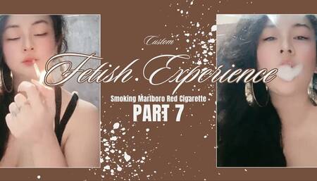 Share Custom - PART 7 - Fetish Experience Smoking Marlboro Red Cigarette - POV - RP