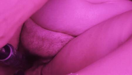 Pink light fuck machine time