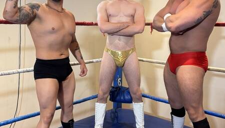 Men's Wrestling: 2-on-1 Magic Strip Match!