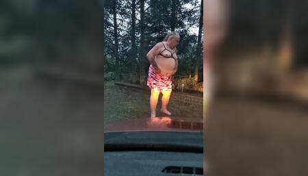 Gangstazz In the head Light side of the road strippin
