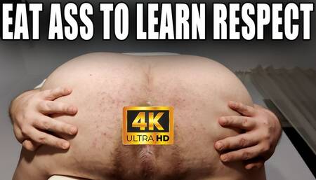 KingMarti: Eat Ass And Learn Some Respect - 4k UHD 2160p