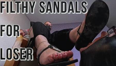 CC - Filthy sandals for loser