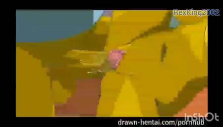 Homer Simpson cartoon porn compilation