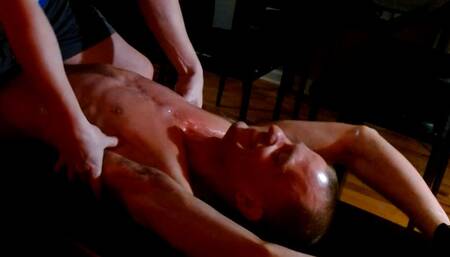 Straight Personal Trainer Josh Gets Tickled, Ball-Bumped, and Jerked Strapped Tight In Stocks! (Part 3)