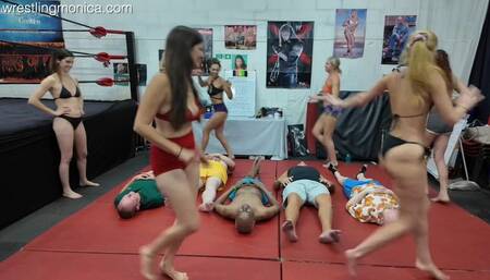 Monica’s Wrestling Centre Party - July 2025 Part 7