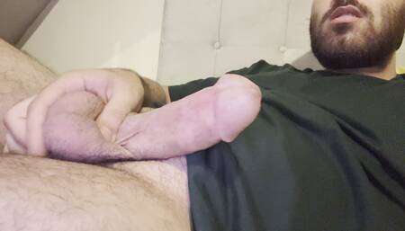 Come and suck my big thick and circumcised Arab cock to extract all the cum from my still full balls
