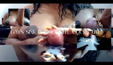 Gay Lovers Sink In JOI Cum - Ebony Unaware Giantess Mael