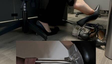 Crystal heels