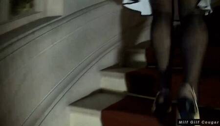 MRS SLUT THE MARRIED HOUSEWIFE IS BACK TO OFFER HER HOLES TO 2 COCKS