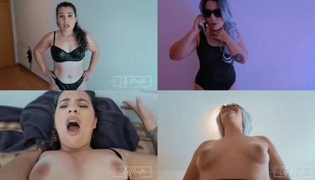 Pool Party Secret Breeding With Step-Mom & Granny