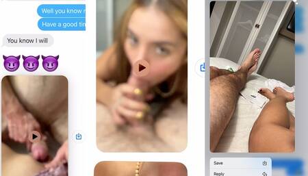 Cheating in Paris, Hubby Gets the Texts