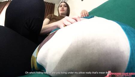 Her feet are my temple, her mouth is my threat - HD