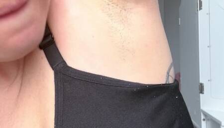 Stinky armpit self worship