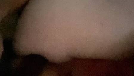 White ass femboy BBC creampie