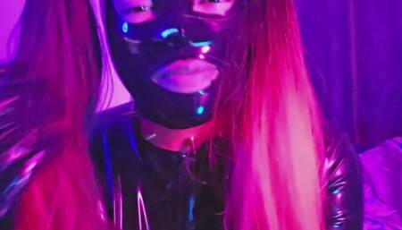 HD POV Down at My Feet: Latex Thighs and Boot Worship