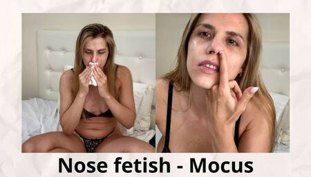 Mocus - Nose blowing fetish - Nose fetish