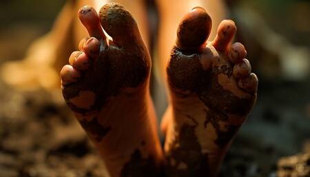 Dirty Soles For Your Tongue Muddy Feet POV Foot Worship | FullHD